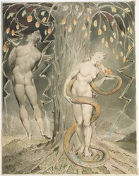 The Temptation and Fall of Eve Illustration to Milton